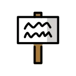 Placard SVG Icon